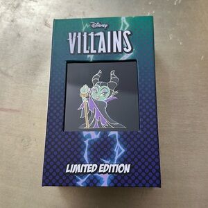 D23 Expo 2024 Disney Villains Maleficent Enamel Stand MOG LE